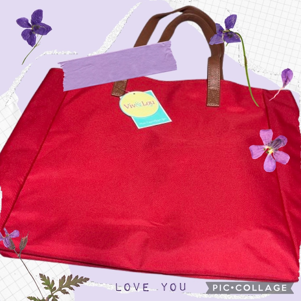 Red Tote Bag